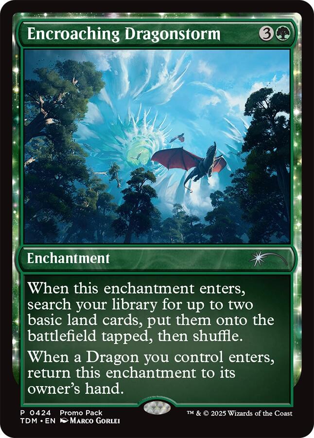 Encroaching Dragonstorm [Tarkir: Dragonstorm Promos] | Jack's On Queen