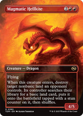 Magmatic Hellkite (Borderless) [Tarkir: Dragonstorm] | Jack's On Queen