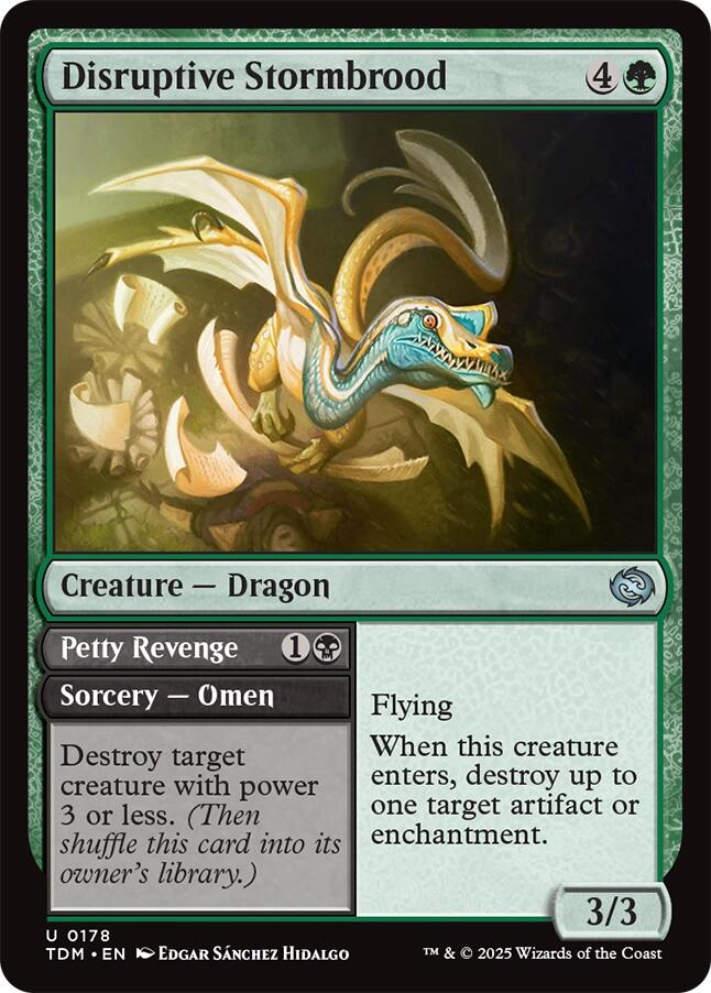 Disruptive Stormbrood [Tarkir: Dragonstorm] | Jack's On Queen