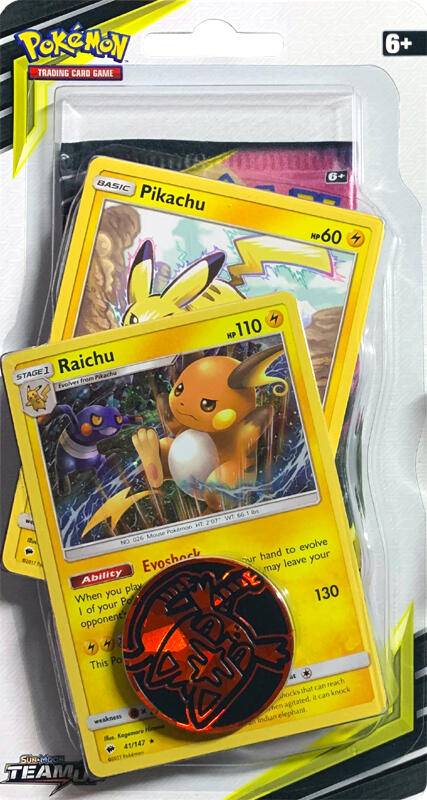 Sun & Moon: Team Up - Team Up Premium Checklane Blister (Raichu) | Jack's On Queen