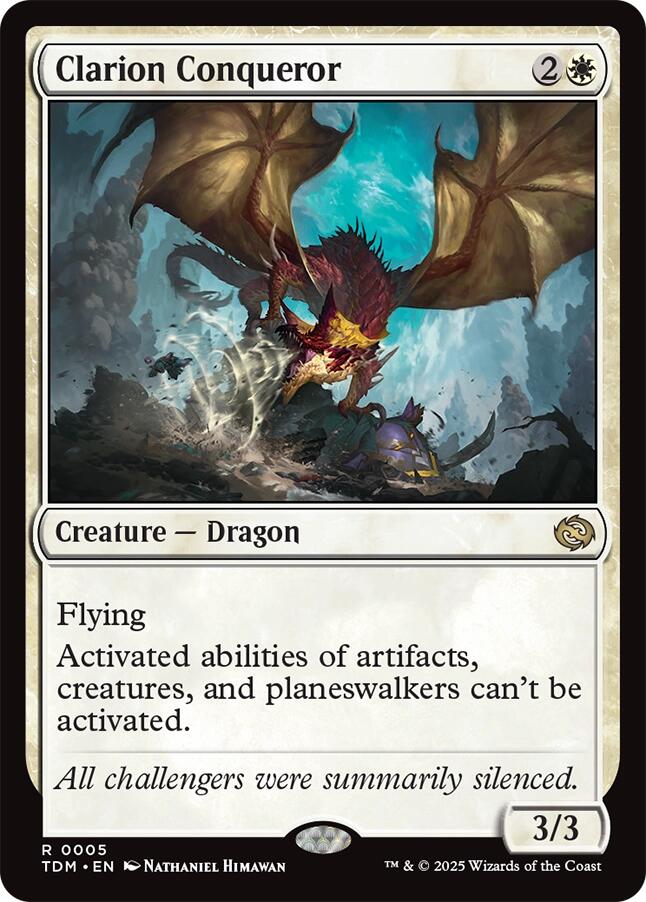 Clarion Conqueror [Tarkir: Dragonstorm] | Jack's On Queen
