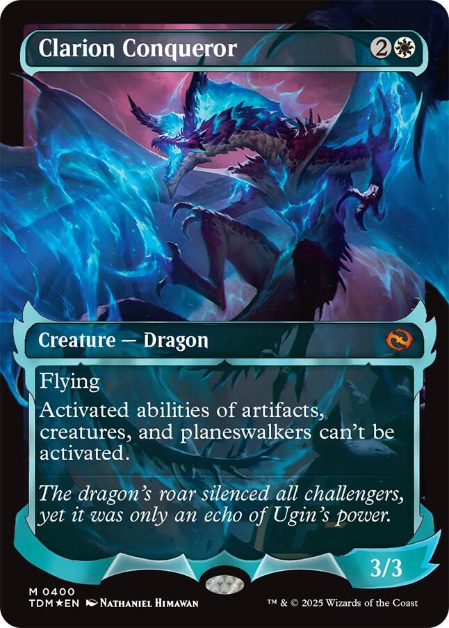 Clarion Conqueror (Showcase) [Tarkir: Dragonstorm] | Jack's On Queen
