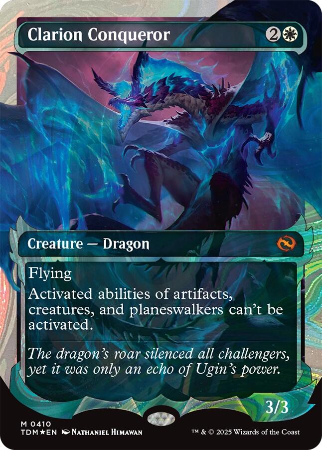 Clarion Conqueror (Showcase) (Halo Foil) [Tarkir: Dragonstorm] | Jack's On Queen
