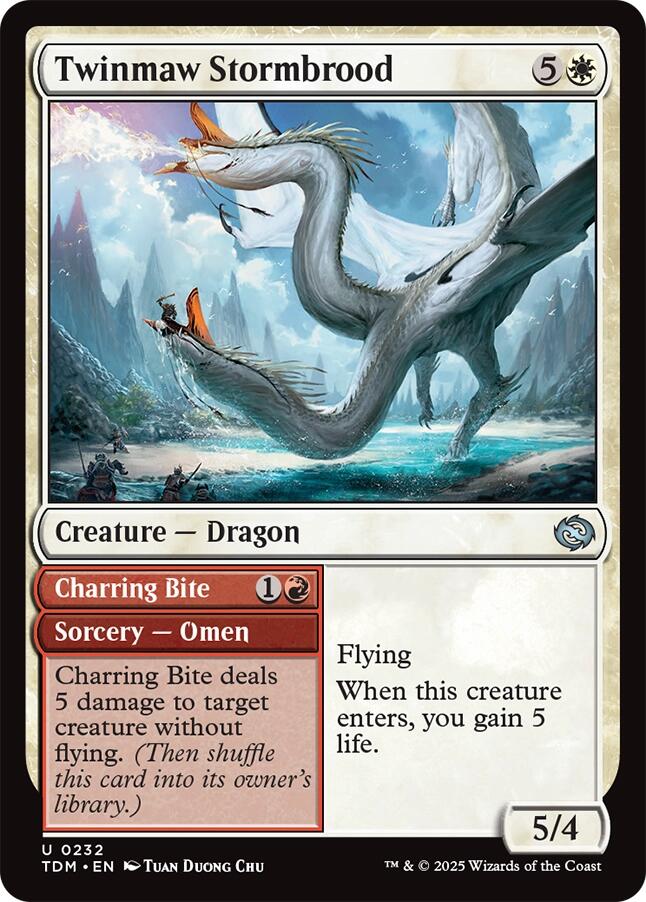 Twinmaw Stormbrood [Tarkir: Dragonstorm] | Jack's On Queen
