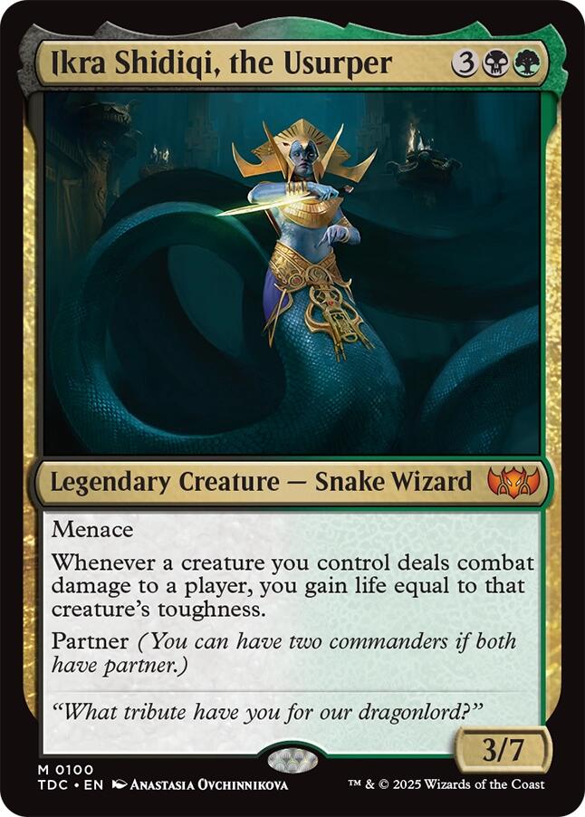 Ikra Shidiqi, the Usurper [Tarkir: Dragonstorm Commander] | Jack's On Queen