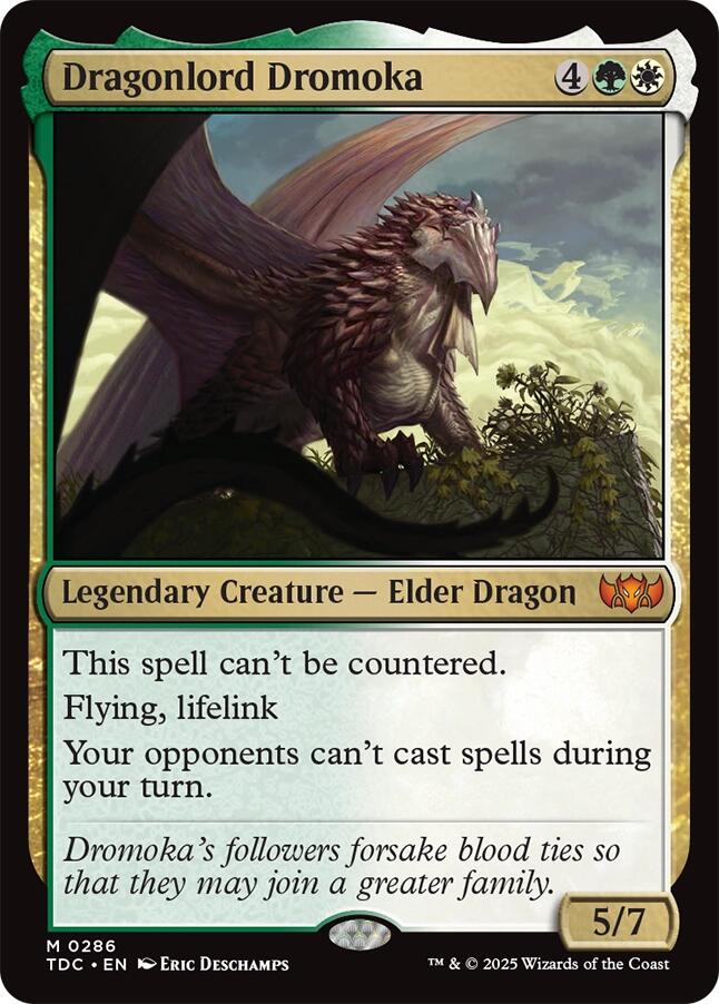 Dragonlord Dromoka [Tarkir: Dragonstorm Commander] | Jack's On Queen