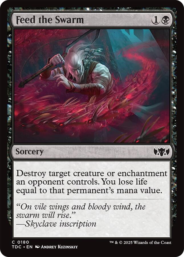 Feed the Swarm [Tarkir: Dragonstorm Commander] | Jack's On Queen