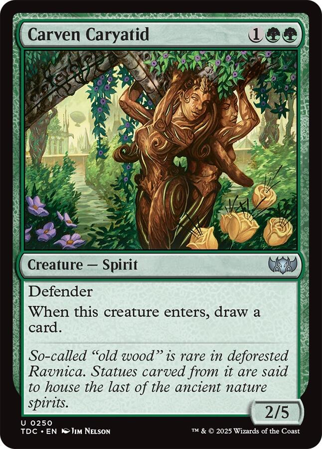 Carven Caryatid [Tarkir: Dragonstorm Commander] | Jack's On Queen