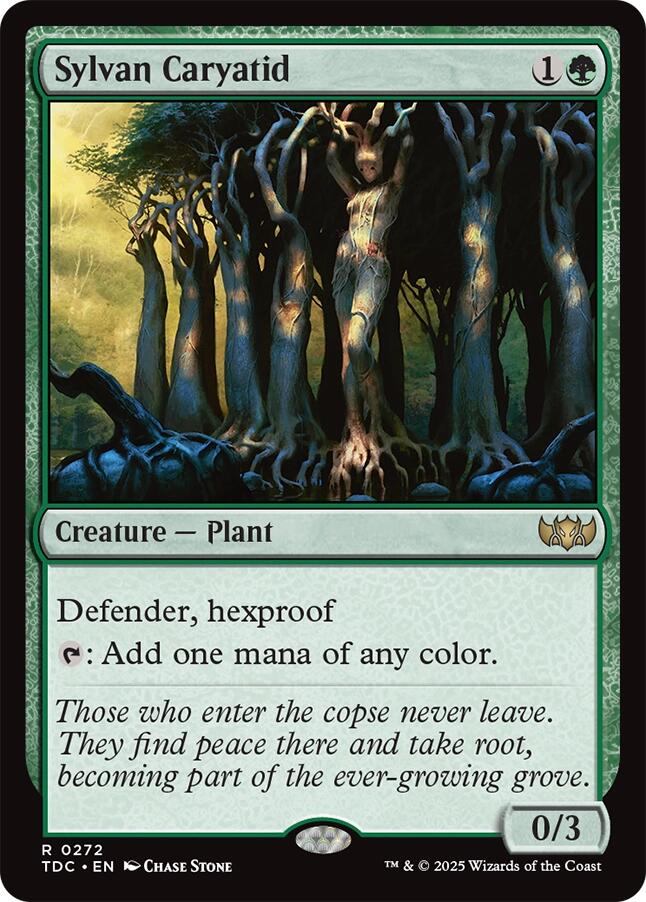 Sylvan Caryatid [Tarkir: Dragonstorm Commander] | Jack's On Queen