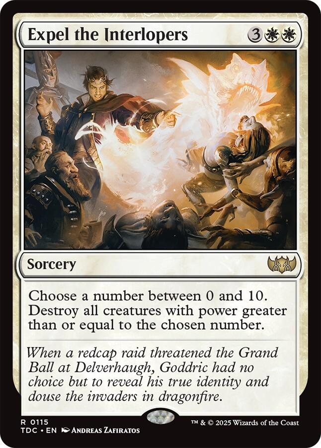 Expel the Interlopers [Tarkir: Dragonstorm Commander] | Jack's On Queen