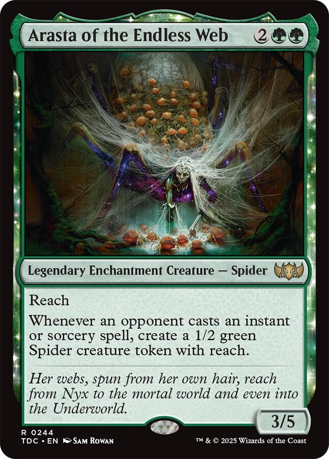 Arasta of the Endless Web [Tarkir: Dragonstorm Commander] | Jack's On Queen