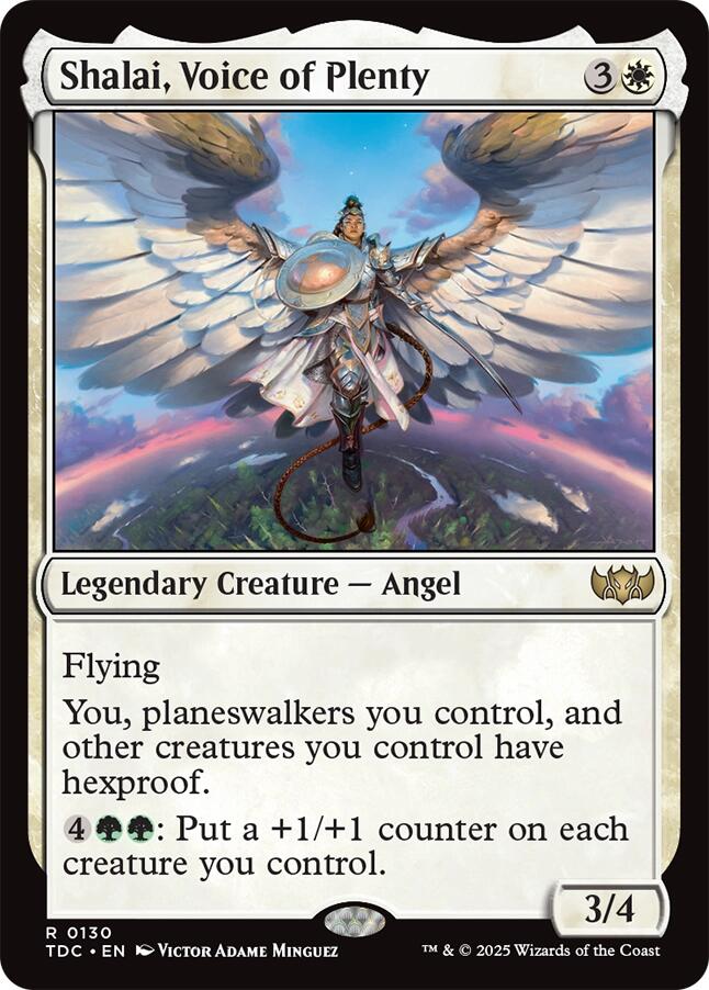 Shalai, Voice of Plenty [Tarkir: Dragonstorm Commander] | Jack's On Queen