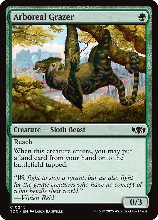 Arboreal Grazer [Tarkir: Dragonstorm Commander] | Jack's On Queen