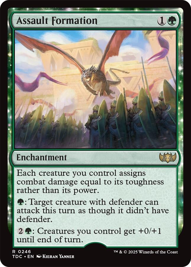 Assault Formation [Tarkir: Dragonstorm Commander] | Jack's On Queen