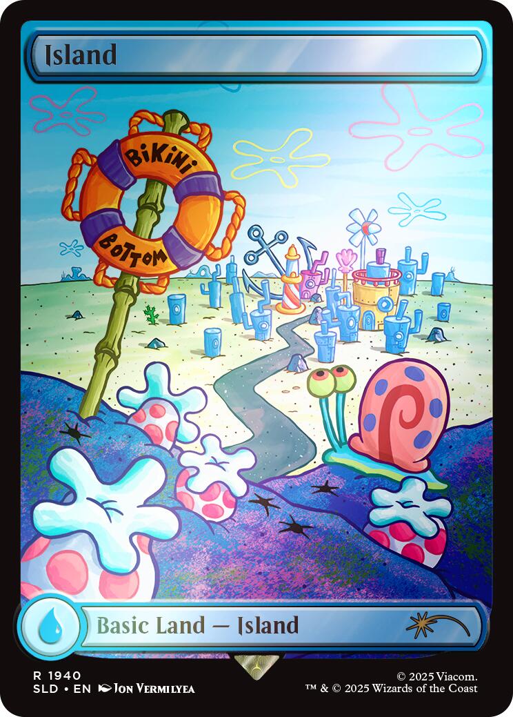 Island (1940) (Rainbow Foil) [Secret Lair Drop Series] | Jack's On Queen