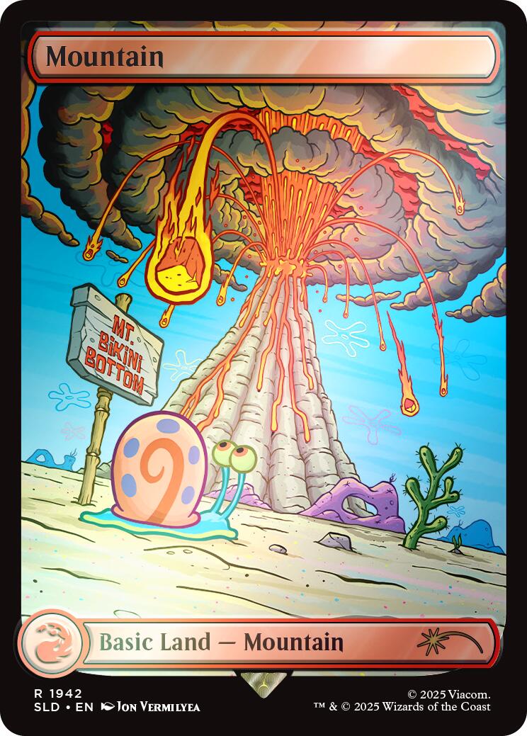 Mountain (1942) (Rainbow Foil) [Secret Lair Drop Series] | Jack's On Queen