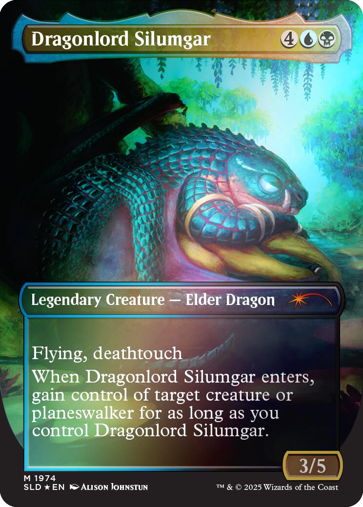 Dragonlord Silumgar (Rainbow Foil) [Secret Lair Drop Series] | Jack's On Queen