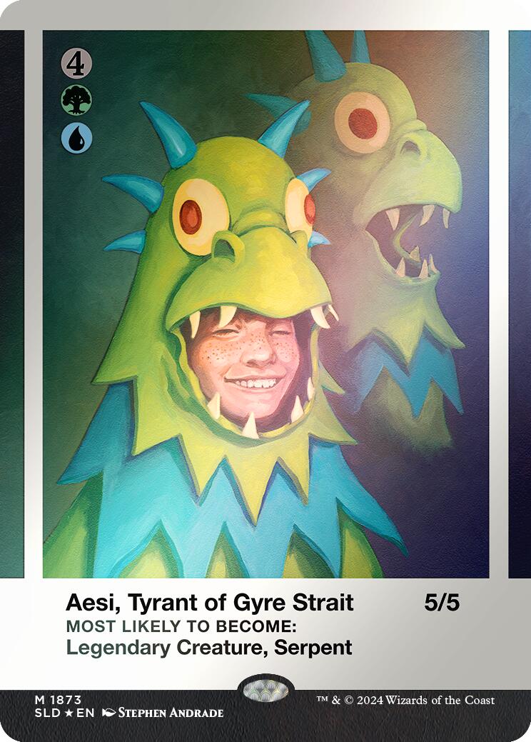 Aesi, Tyrant of Gyre Strait (Rainbow Foil) [Secret Lair Drop Series] | Jack's On Queen