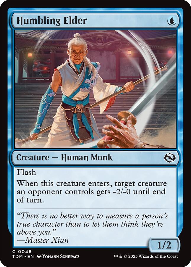 Humbling Elder [Tarkir: Dragonstorm] | Jack's On Queen