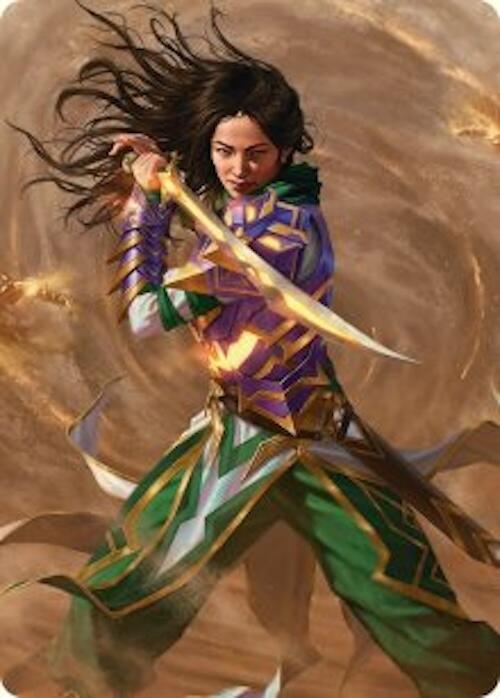 Descendant of Storms Art Card (2/54) [Tarkir: Dragonstorm Art Series] | Jack's On Queen