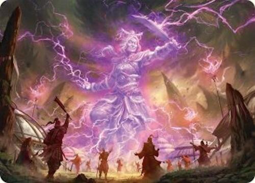 Smile at Death Art Card (4/54) [Tarkir: Dragonstorm Art Series] | Jack's On Queen