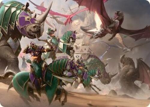United Battlefront Art Card (5/54) [Tarkir: Dragonstorm Art Series] | Jack's On Queen