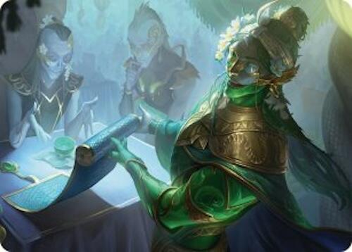 Sibsig Appraiser Art Card (8/54) [Tarkir: Dragonstorm Art Series] | Jack's On Queen