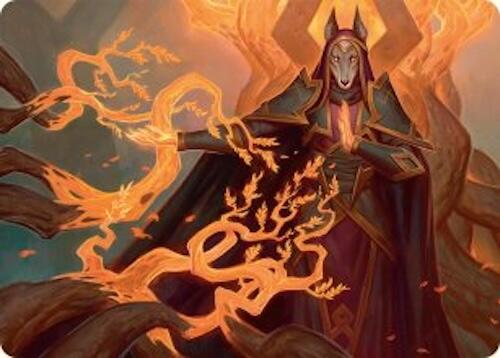 Abzan Devotee Art Card (10/54) [Tarkir: Dragonstorm Art Series] | Jack's On Queen