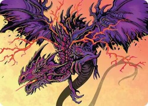Stormshriek Feral Art Card (35/54) [Tarkir: Dragonstorm Art Series] | Jack's On Queen