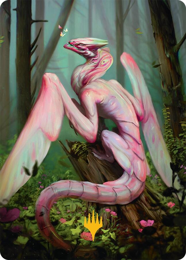 Bloomvine Regent Art Card (46/54) (Gold-Stamped) [Tarkir: Dragonstorm Art Series] | Jack's On Queen