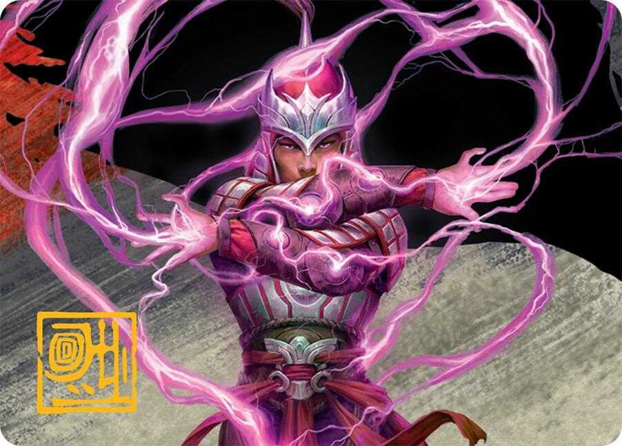 All-Out Assault Art Card (43/54) (Gold-Stamped Signature) [Tarkir: Dragonstorm Art Series] | Jack's On Queen