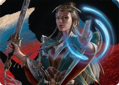 Narset, Jeskai Waymaster Art Card (44/54) [Tarkir: Dragonstorm Art Series] | Jack's On Queen