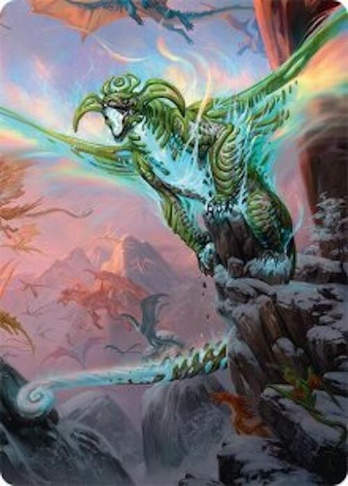 Ureni of the Unwritten Art Card (51/54) [Tarkir: Dragonstorm Art Series] | Jack's On Queen