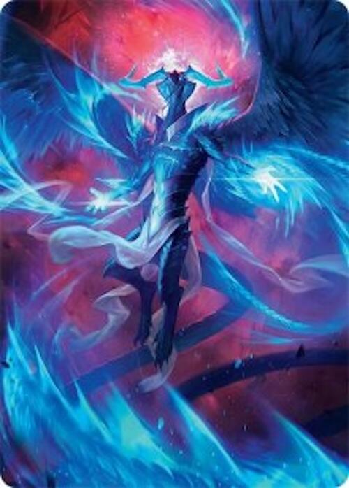 Ugin, Eye of the Storms Art Card (48/54) [Tarkir: Dragonstorm Art Series] | Jack's On Queen