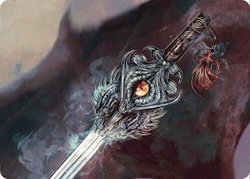Dragonfire Blade Art Card (40/54) [Tarkir: Dragonstorm Art Series] | Jack's On Queen