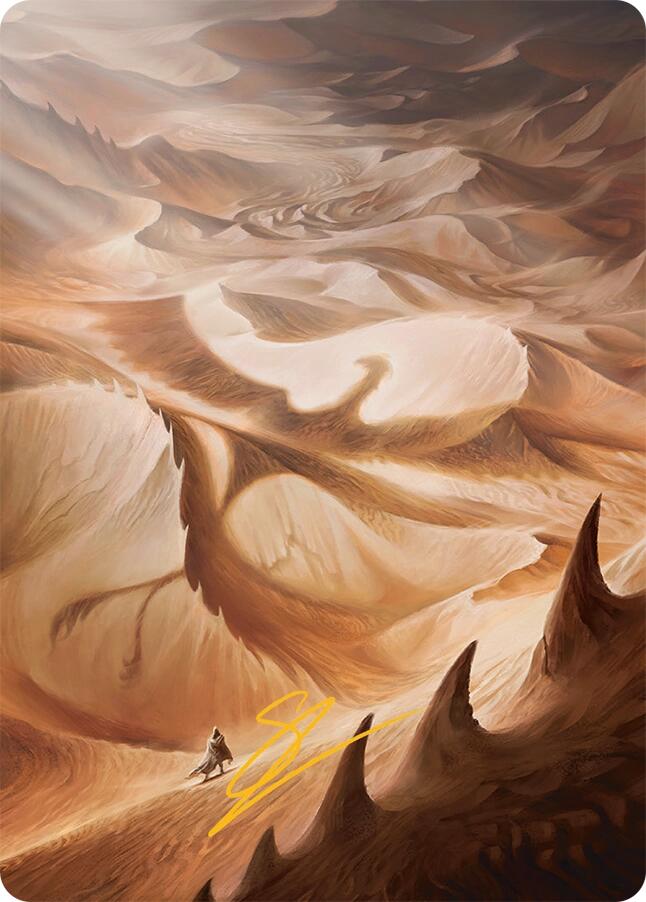 Plains Art Card (30/54) (Gold-Stamped Signature) [Tarkir: Dragonstorm Art Series] | Jack's On Queen