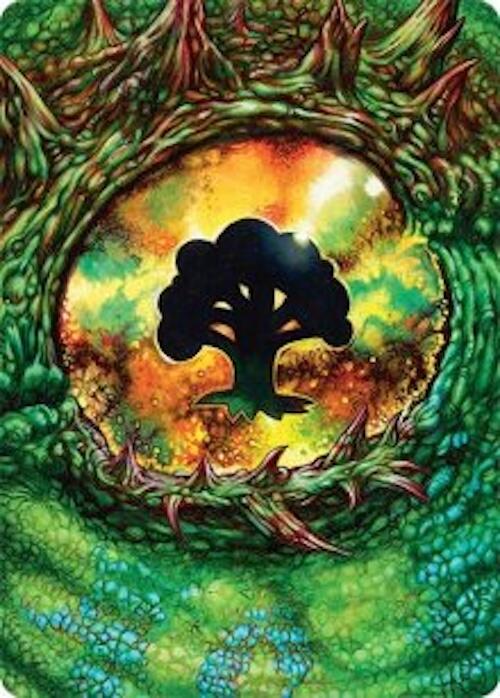 Forest Art Card (32/54) [Tarkir: Dragonstorm Art Series] | Jack's On Queen