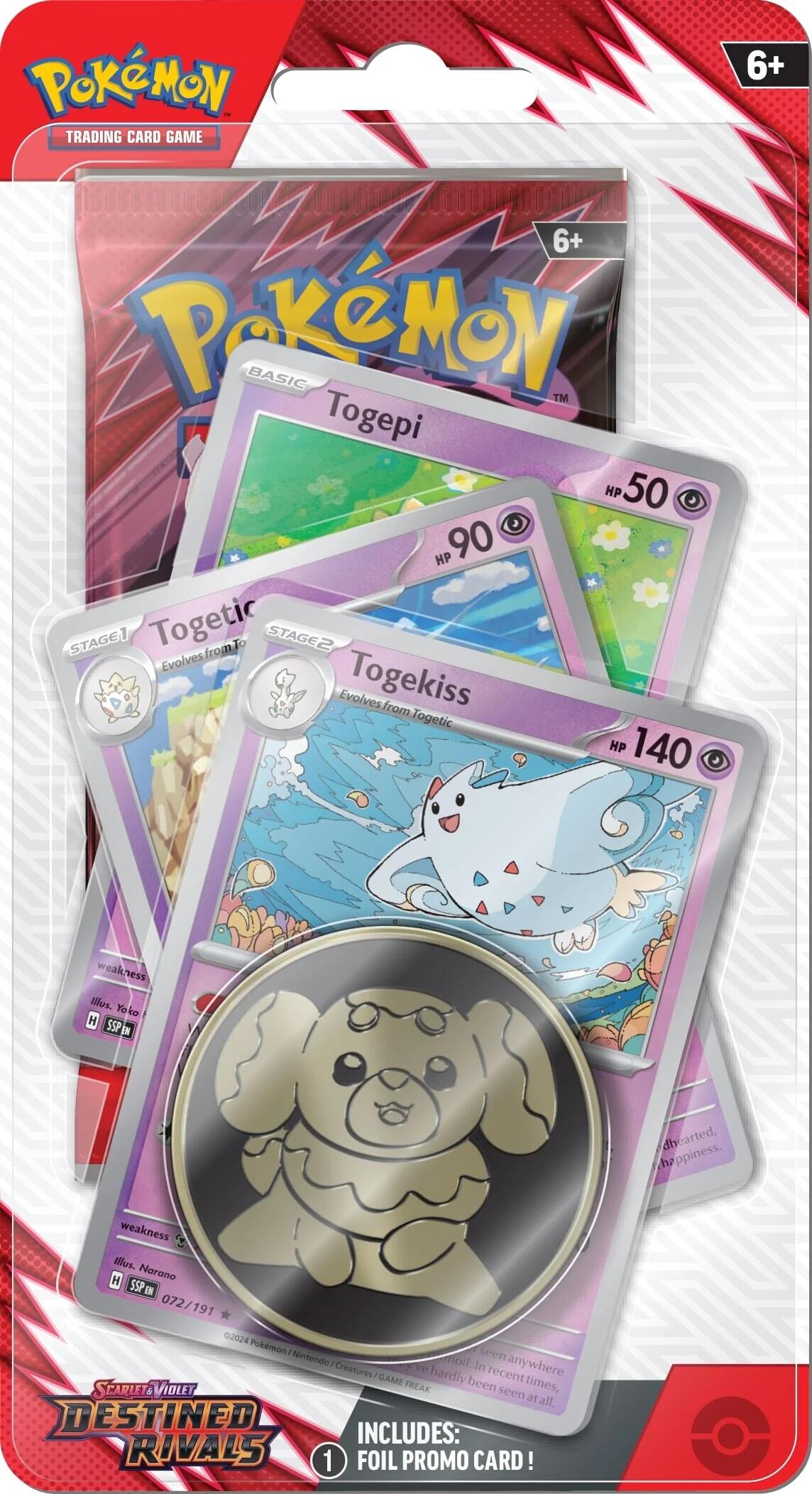 Scarlet & Violet: Destined Rivals - Premium Checklane Blister (Togekiss) | Jack's On Queen