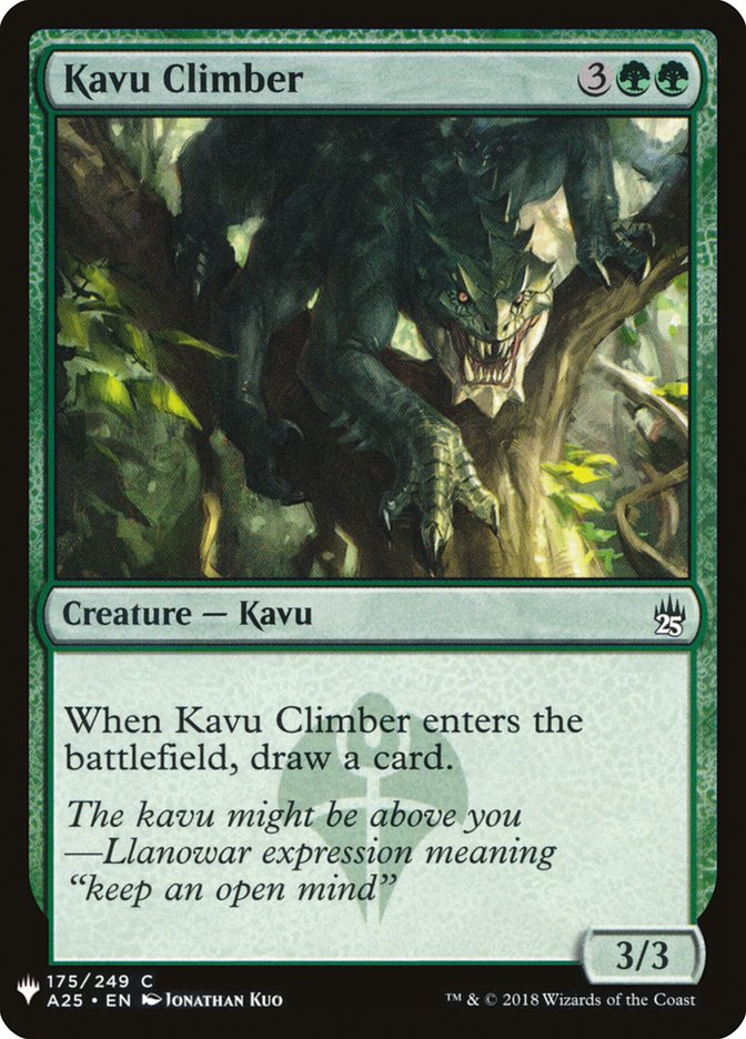 Kavu Climber [Mystery Booster] | Jack's On Queen