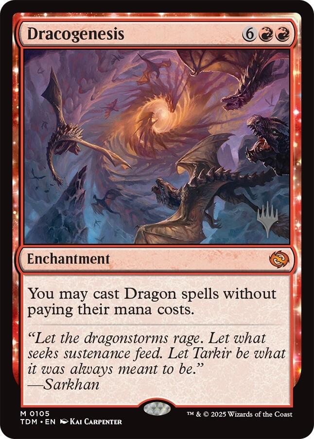 Dracogenesis [Tarkir: Dragonstorm Promos] | Jack's On Queen