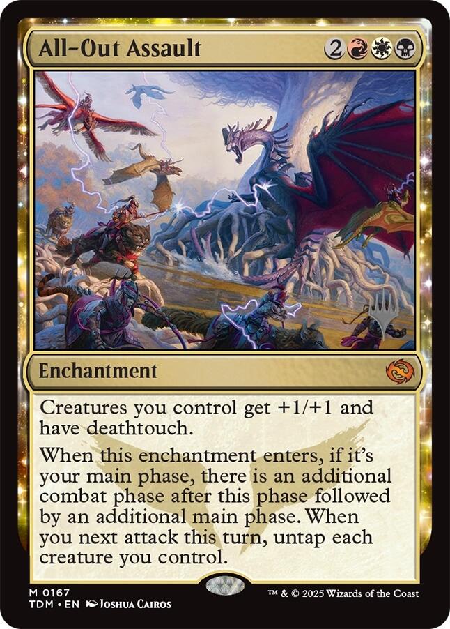 All-Out Assault [Tarkir: Dragonstorm Promos] | Jack's On Queen