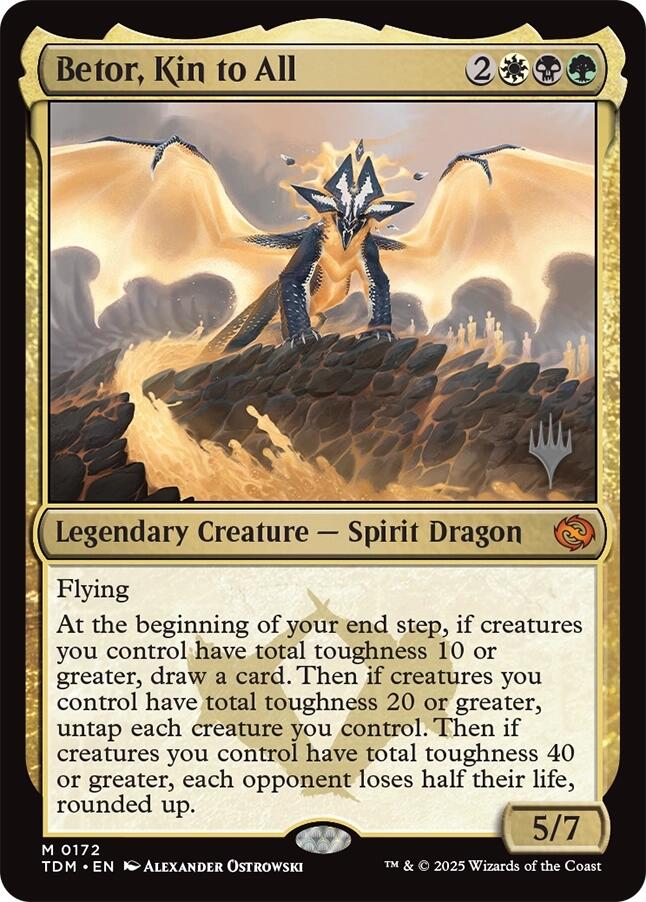 Betor, Kin to All [Tarkir: Dragonstorm Promos] | Jack's On Queen