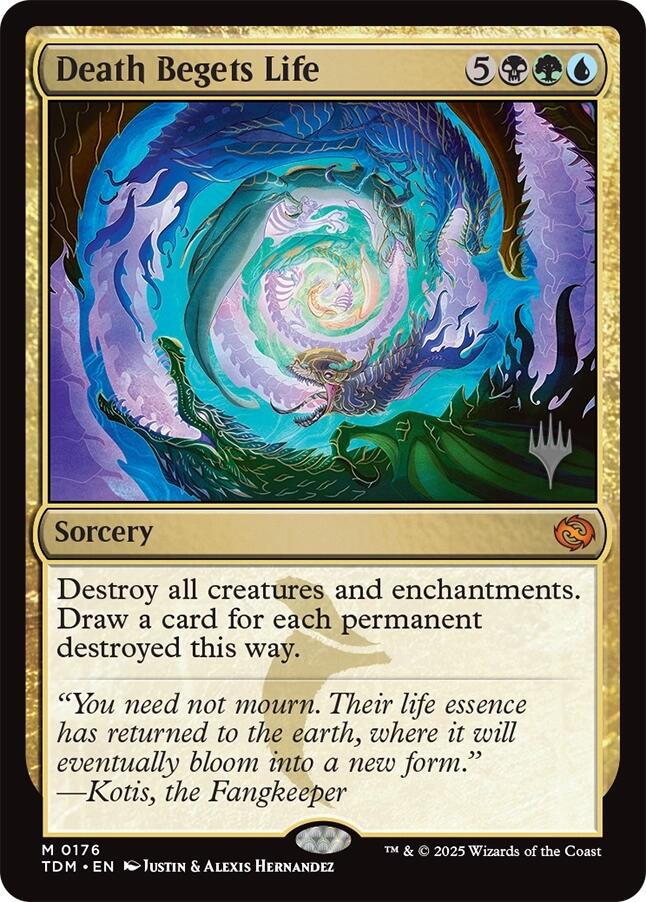 Death Begets Life [Tarkir: Dragonstorm Promos] | Jack's On Queen