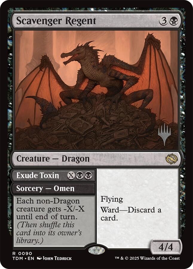 Scavenger Regent [Tarkir: Dragonstorm Promos] | Jack's On Queen