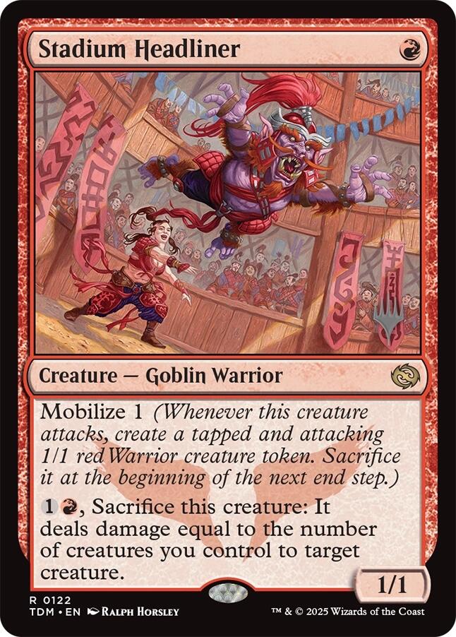 Stadium Headliner [Tarkir: Dragonstorm Promos] | Jack's On Queen