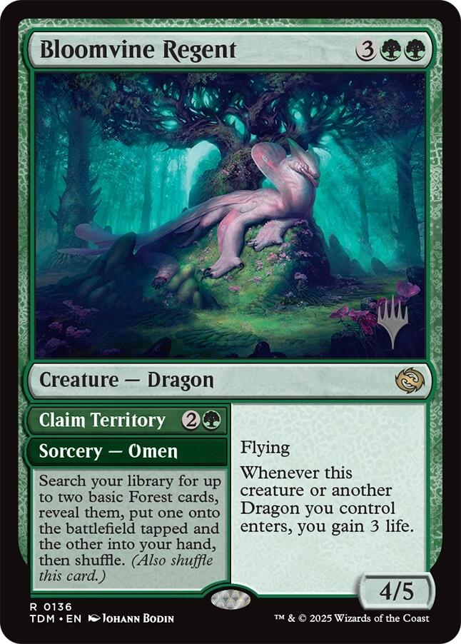 Bloomvine Regent [Tarkir: Dragonstorm Promos] | Jack's On Queen