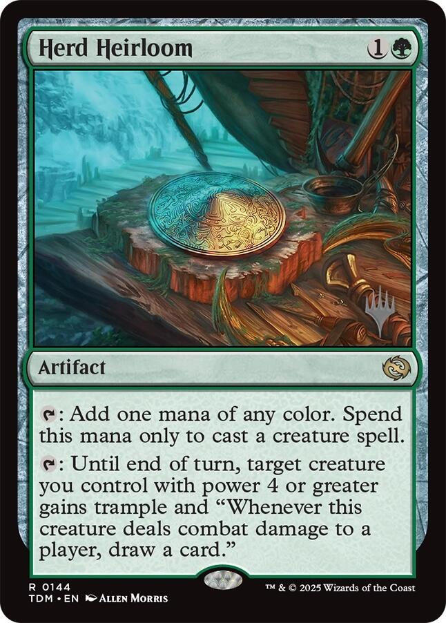 Herd Heirloom [Tarkir: Dragonstorm Promos] | Jack's On Queen