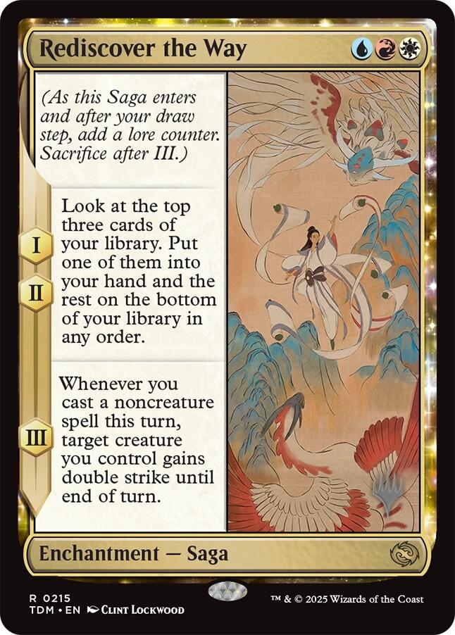 Rediscover the Way [Tarkir: Dragonstorm Promos] | Jack's On Queen