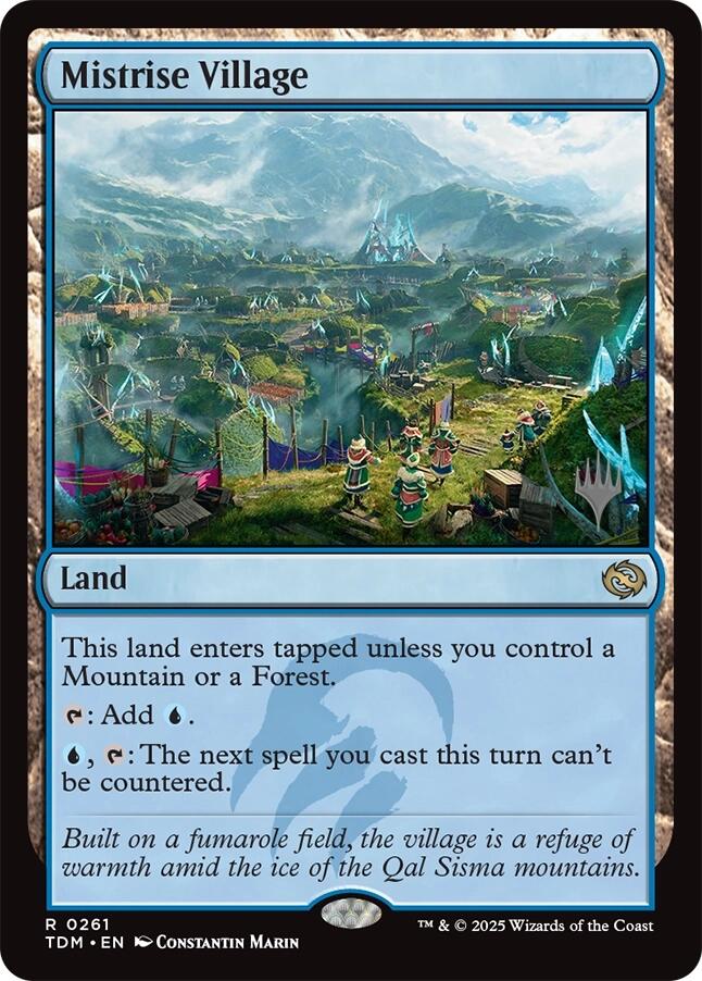 Mistrise Village [Tarkir: Dragonstorm Promos] | Jack's On Queen