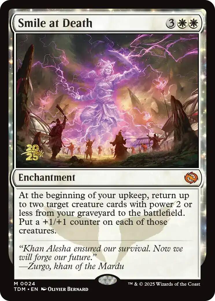 Smile at Death [Tarkir: Dragonstorm Prerelease Promos] | Jack's On Queen
